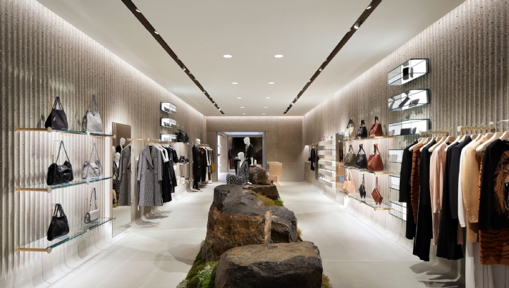 The new store is the first building in the world to be fitted with the filtration system